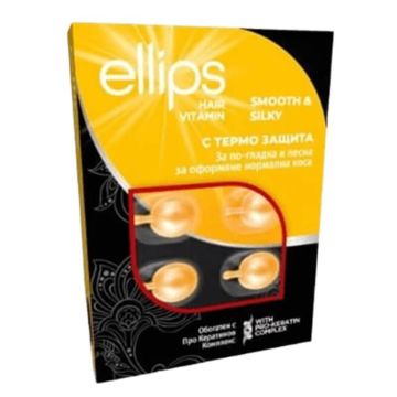 ELLIPS Smooth & Silky За по-гладка и лесна за оформяне нормална коса х 12 капсули