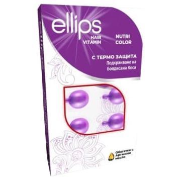 ELLIPS Nutri Color За подхранване на боядисана коса х 16 капсули