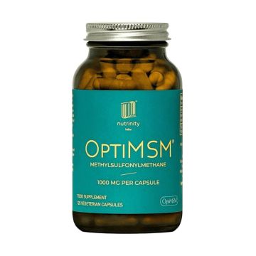 OptiMSM Метилсулфонилметан (МСМ) 1000 мкг х 120 капсули Nutrinity Labs