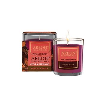 Areon Apple & Cinnamon Ароматна свещ 120 гр