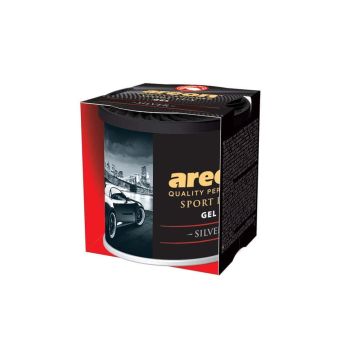 Areon Silver Gel Can Ароматизиращ гел консерва 80 гр