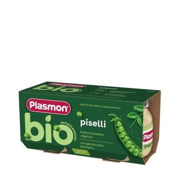 Plasmon Bio Пюре от грах за деца 6М+ 80 г х 2 бр