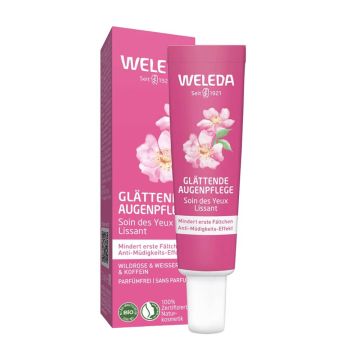 Weleda Изглаждащ околоочен крем с шипка и бял чай 12 мл