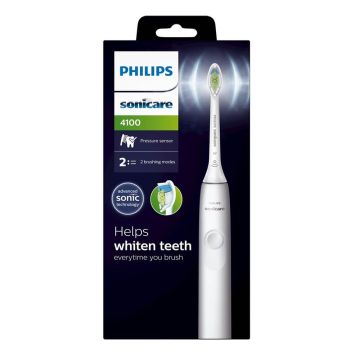 Електрическа звукова четка с 2 режима бяла Philips Sonicare HX3681/33