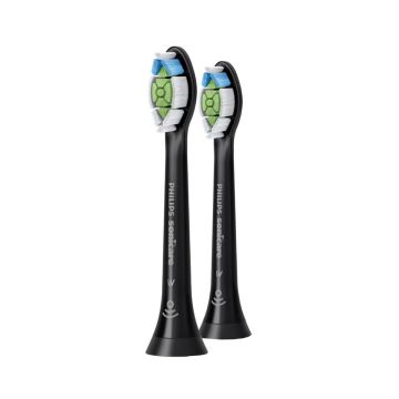 Стандартна глава за електрическа четка черна Philips Sonicare W2 Optimal White HX6062/13 х 2 бр