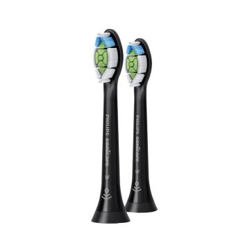 Стандартна глава за електрическа четка черна Philips Sonicare W2 Optimal White Black HX6062/88 х 2 бр