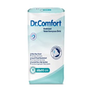 Еднократни чаршафи Dr. Comfort 60х90 см 10 бр
