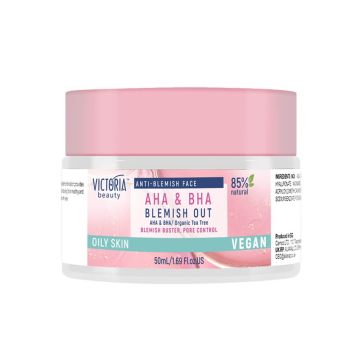 Victoria Beauty Blemish Out AHA & BHA Крем за лице за мазна кожа 50 мл