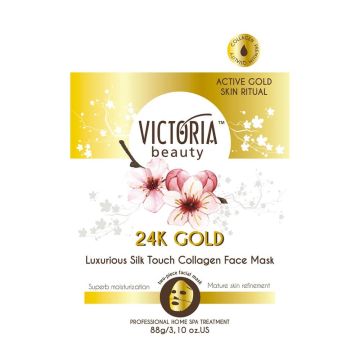 Victoria Beauty Маска за лице с колаген и злато 24K Gold