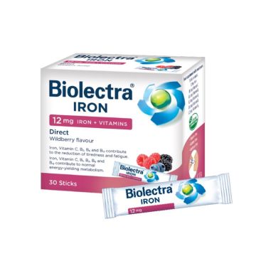 Biolectra Iron Direct  Биолектра желязо 12 мг х 30 сашета