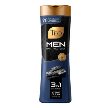 Teo Men Shampoo 3in1 Active Clean Шампоан за мъже 350 мл