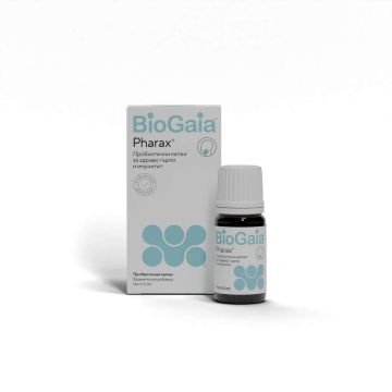 BioGaiaPharax Пробиотични капки за здраво гърло и имунитет 5 мл