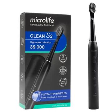 Microlife Clean S3 Звукова електрическа четка за зъби