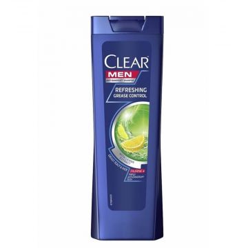 Clear Men Refreshing Grease Control Шампоан за мъже против омазняване и пърхот 225 мл