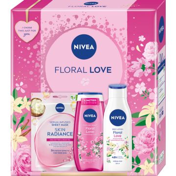 Nivea Floral Love Подаръчен комплект