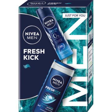 Nivea Men Fresh Kick Подаръчен комплект