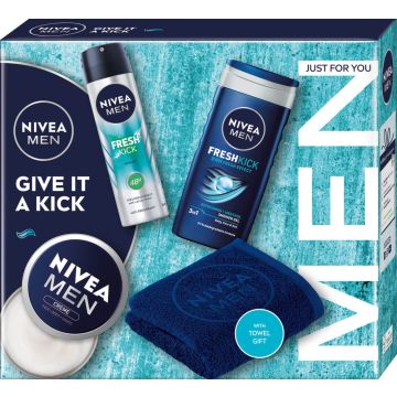 Nivea Men Give It A Kick Подаръчен комплект