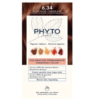 Phyto Phytocolor Боя за коса 6.34 Тъмно медно русо