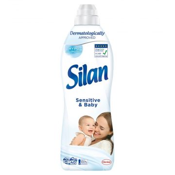 Silan Sensitive&Baby Омекотител 880 мл