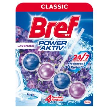 Bref Classic WC Power Active Lavender Ароматизатор за тоалетна лавандула 1 х 50 гр