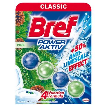 Bref WC Power Active Pine Ароматизатор за тоалетна бор 1 х 50 гр