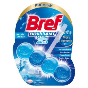 Bref Premium Briliant Gel Arctic Ocean All in 1 Ароматизатор за тоалетна 1 х 42 гр