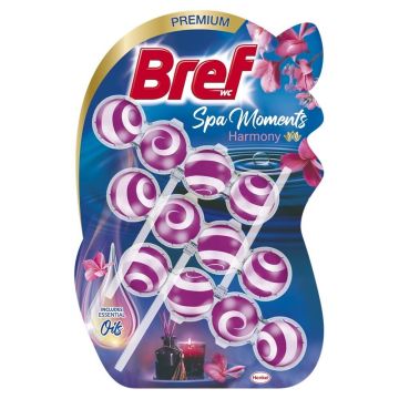 Bref Premium Spa Moments Harmony Ароматизатор за тоалетна 3 х 50 гр.