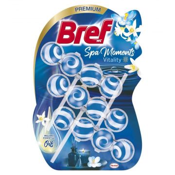 Bref Premium Spa Moments Vitality Ароматизатор за тоалетна 3 х 50 гр.