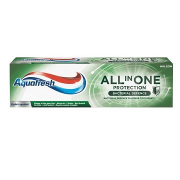 Aquafresh All in One Bacterial Defence Паста за зъби антибактериална 75 мл