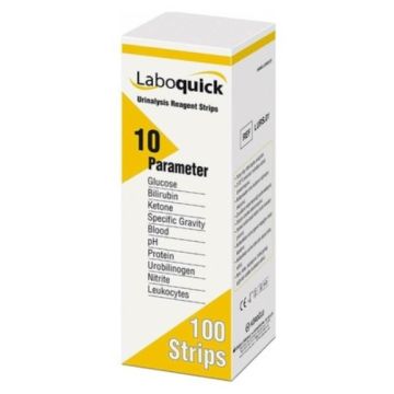 Laboquick Тест-ленти за урина за 10 показателя 100 бр Koroglu Medical