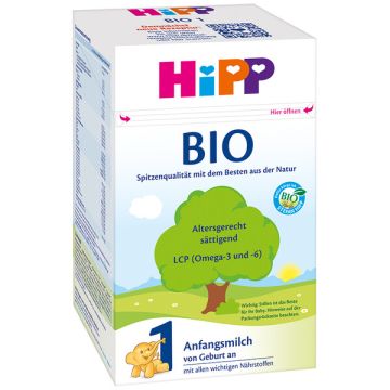 HiPP 1 BIO мляко за кърмачета 600 гр