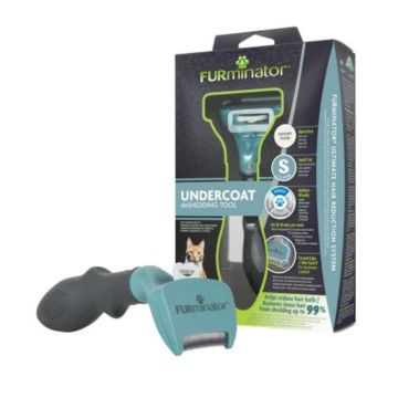 FURminator Тример за малко коте с къса козина S 