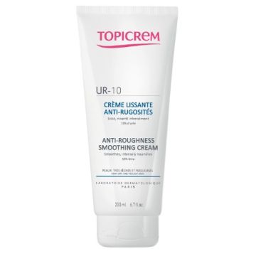 Topicrem UR-10 Anti-Roughness Smoothing Cream Подхранващ крем за тяло за много суха кожа 200 мл