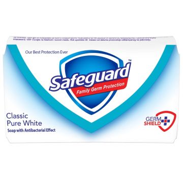 Safeguard Classic Pure White Антибактериален сапун класик  90 гр