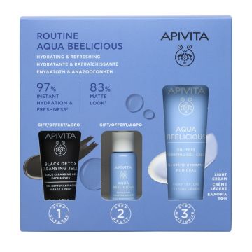 Apivita Aqua Beelicious Хидратираща освежаваща рутина
