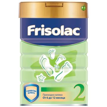 Frisolac 2 адаптирано мляко от 6 - 12 месеца 400 гр