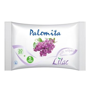 Palomita Lilac Мокри кърпи с люляк 20+5 бр