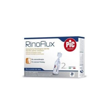 PIC Solution Rinoflux Физиологичен разтвор 2 мл х 20 ампули Artsana Italia 