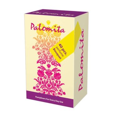 Palomita Ежедневни дамски превръзки с аромат на букет 40 бр