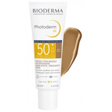 Bioderma Photoderm M Слънцезащитен оцветен крем при пигментации SPF50+ Тъмен нюанс 40 мл