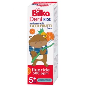 Bilka Dent Kids 5+ Паста за зъби Тути Фрути 50 мл