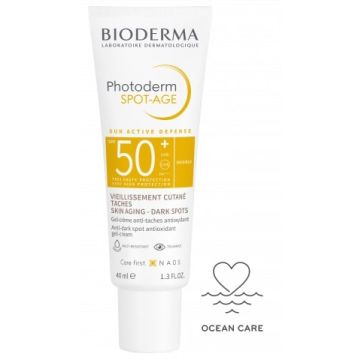 Bioderma Photoderm Spot-age Слънцезащитен крем за лице против пигментни петна и бръчки SPF50+ 40 мл