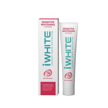 iWHITE Sensitive Whitening Избелваща паста за зъби 75 мл
