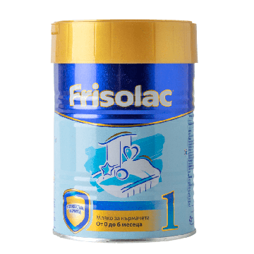 Frisolac 1 адаптирано мляко от 0 - 6 месеца 400 гр
