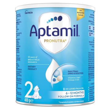 Aptamil Pronutra 2 Адаптирано преходно мляко 6 м-12 м 400 г