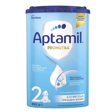 Aptamil Pronutra 2 Адаптирано преходно мляко 6 м-12 м 800 гр