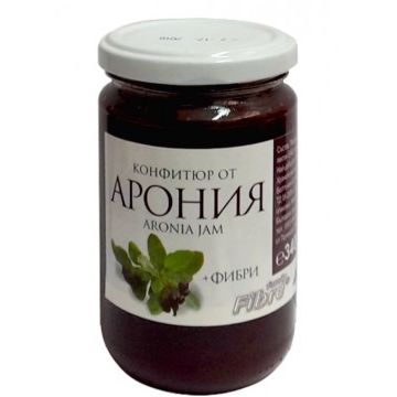 Конфитюр от арония с фибри 340 гр