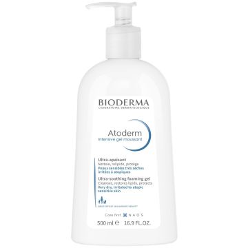Bioderma Atoderm Intensive Измиващ гел за много суха и атопична кожа 500 мл