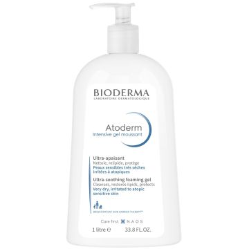 Bioderma Atoderm Intensive Измиващ гел за много суха и атопична кожа 1000 мл