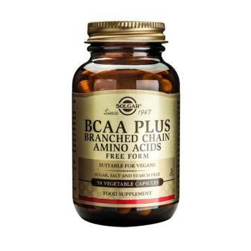 Solgar BCAA Plus Аминокиселини с разклонени вериги х 50 капсули